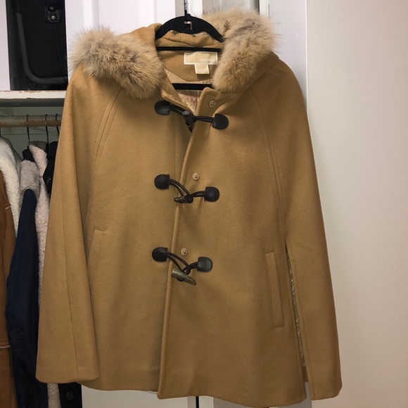 michael kors cape coat